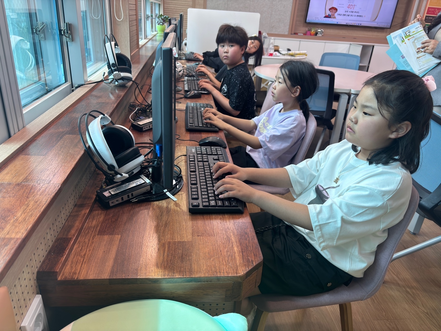 컴퓨터부 수업모습