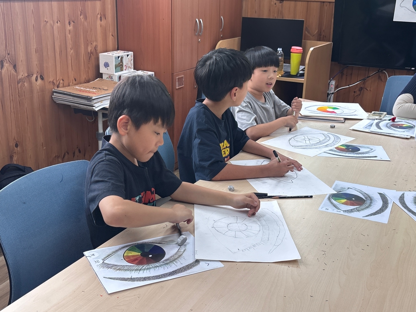 미술부 활동모습